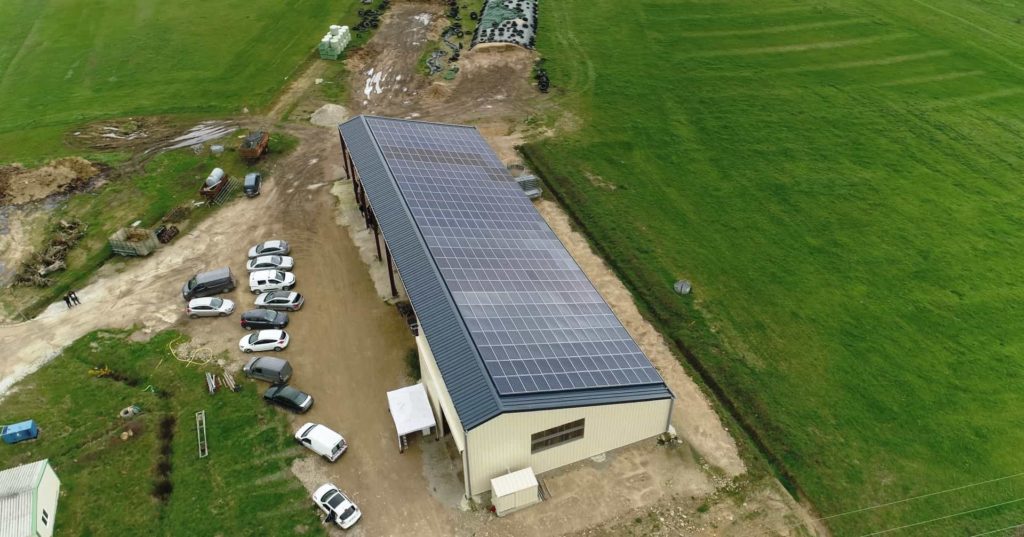 Hangar photovoltaïque